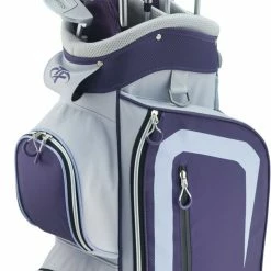 Top Flite Women's 2019 Flawless 14-Piece Complete Set – (Graphite) For Women Grey/purple