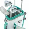 Top Flite 2019 Girls' 8-Piece Complete Set &ndash; (Height 46" &ndash; 52") For Girls' Grey/teal