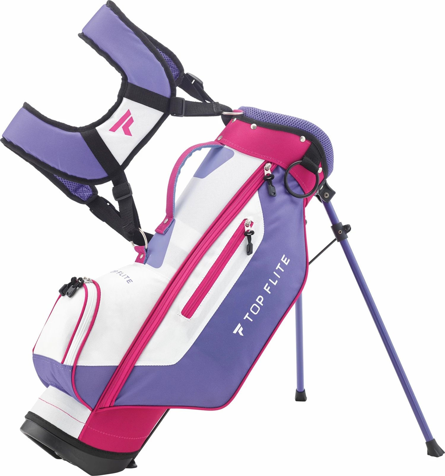 Top Flite 2022 Girls' 8-Piece Complete Set - (Height 46" - 52") For Boys' Pink/purple - Image 2