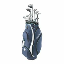 Wilson Women's Magnolia Cart Complete Golf Set For Women Navy