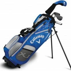 Callaway Junior XJ1 6-Piece Complete Set – (Height 38" - 46") For Boys' White/blue