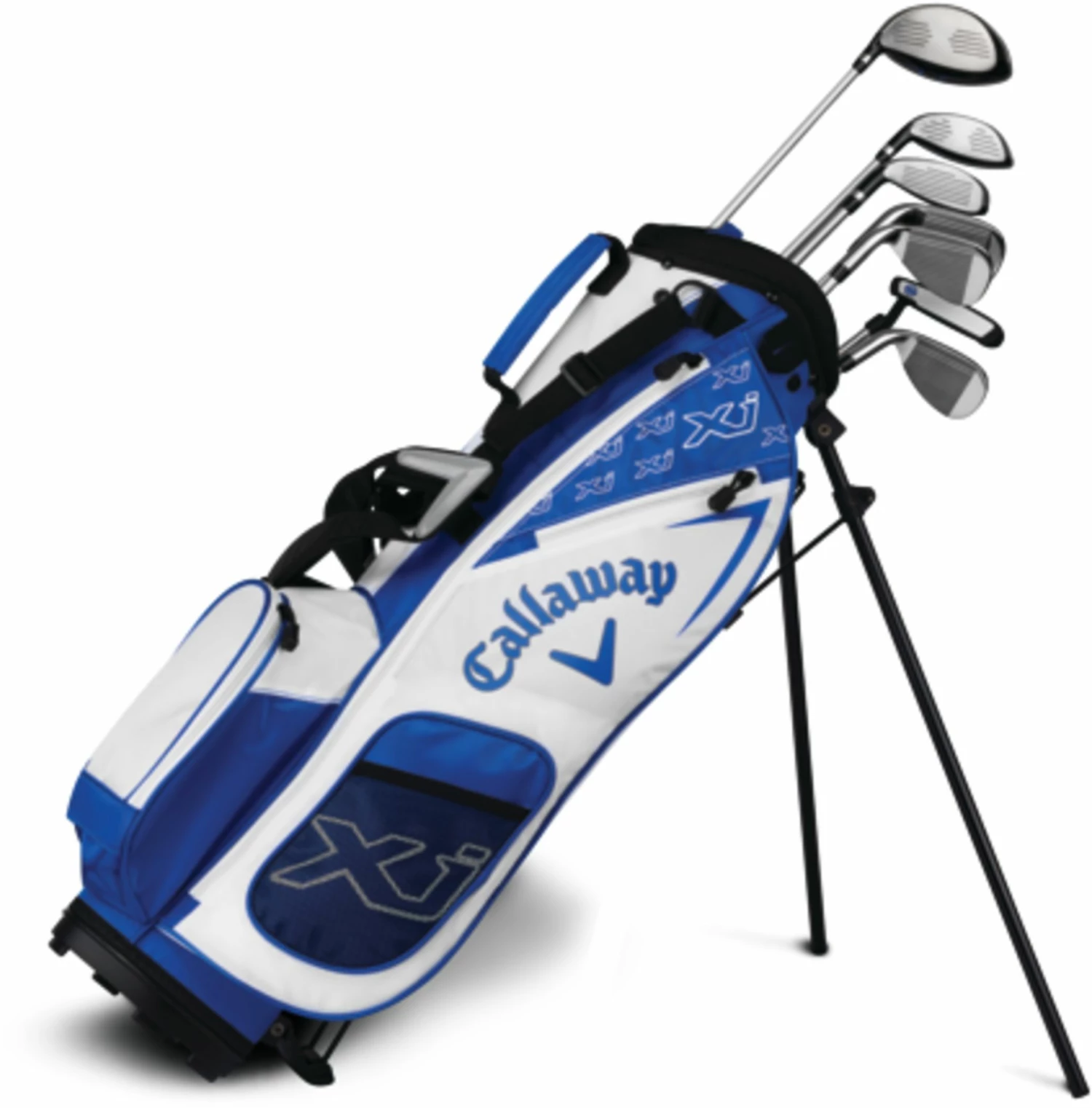 Callaway Junior XJ3 11-Piece Complete Set – (Height 54" - 61") For Girls' White/blue - Image 8