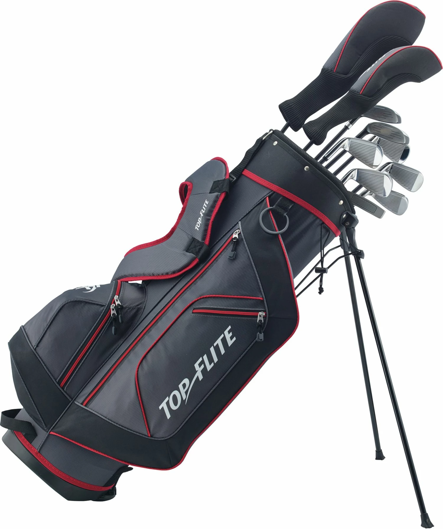 Top Flite Senior 2020 XL 13-Piece Complete Set – (Graphite) For Men Red/black - Image 2