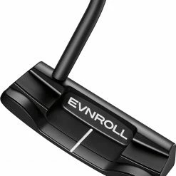 Evnroll ER2 MidBlade Black Single Bend Putter For Men