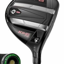 Cobra Women's KING F9 Speedback Fairway Wood – Black/Rose Gold For Women