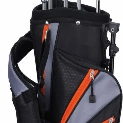 Tour Edge Junior Hot Launch HL-J Complete Set – (Height 46" – 52") For Boys' Black/grey