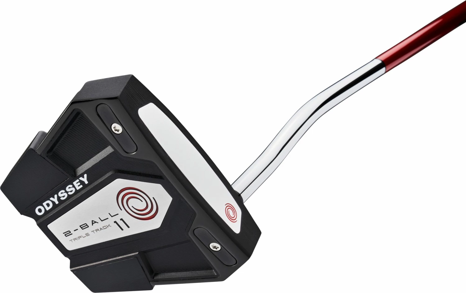 Odyssey Eleven 2-Ball Triple Track OS Double Bend Putter For Men - Image 2