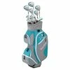 Tour Edge Lady Edge Women's Complete Set For Women Turquoise/white