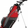 Wilson Kids' Profile JGI 6-Piece Complete Set (Height 40" - 50") For Unisex Red
