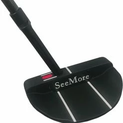 SeeMore Black Si5 RST Hosel Mallet Putter For Men