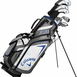 Callaway Junior XT 10-Piece Complete Set (Height 63" And Above) For Boys' Black/white/grey